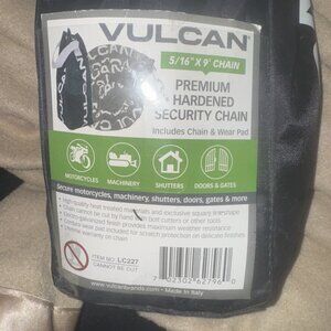 VULCAN Security Chain - Premium Case-Hardened - 5/16" x 9' Chain